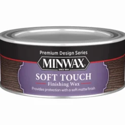 Minwax Design Series Matte Soft Touch Water-Based Finishing Wax 8 oz. (Pack of 4)