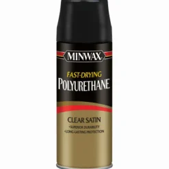 Minwax Satin Clear Fast Drying Polyurethane Spray 11.5 oz. (Pack of 6)