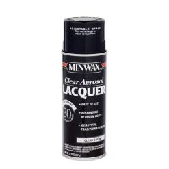 Minwax Satin Clear Lacquer 12.25 oz. (Pack of 6)