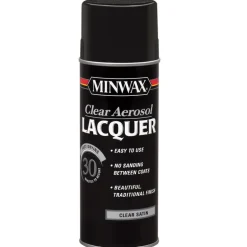 Minwax Satin Clear Lacquer 12.25 oz. (Pack of 6)