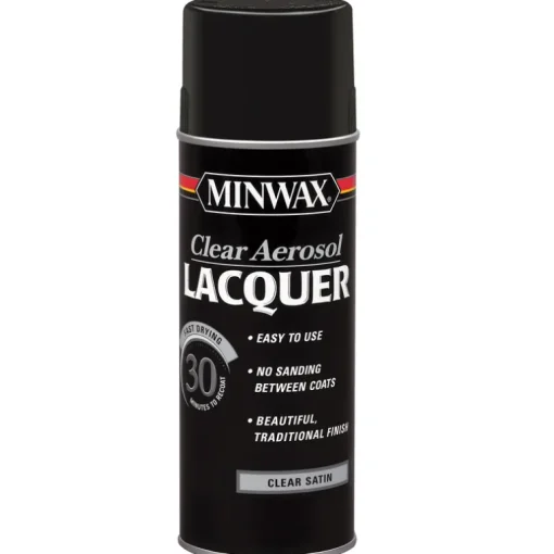 Minwax Satin Clear Lacquer 12.25 oz. (Pack of 6)