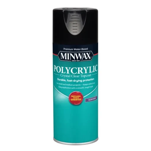 Minwax Satin Clear Polycrylic 11.5 oz.