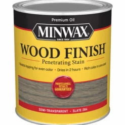Minwax Slate Semi-Transparent Oil-Based Penetrating Wood Stain 1 qt. (Pack of 4)