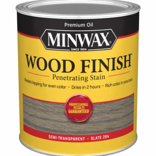 Minwax Slate Semi-Transparent Oil-Based Penetrating Wood Stain 1 qt. (Pack of 4)