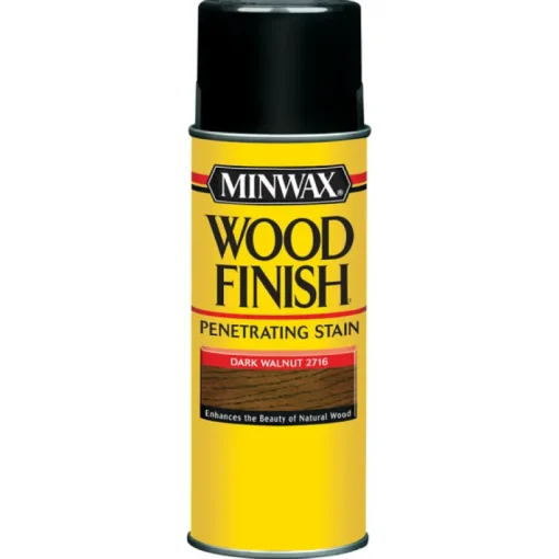 Minwax Wood Finish Semi-Transparent Dark Walnut Oil-Based Wood Stain 11.5 oz. (Pack of 6)