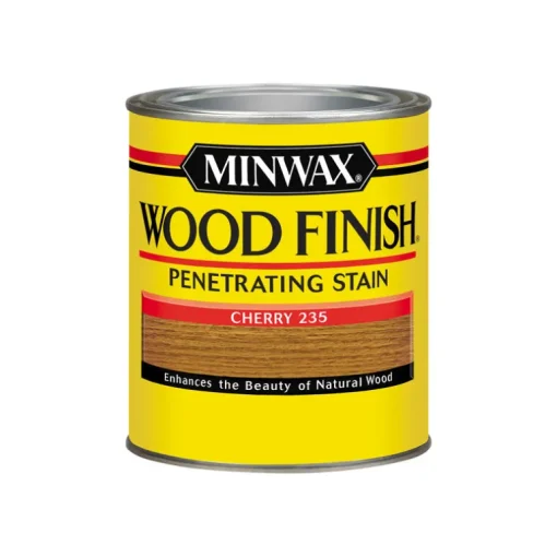 Minwax Wood Finish Semi-Transparent Cherry Oil-Based Oil Stain 1 qt. (Pack of 4)