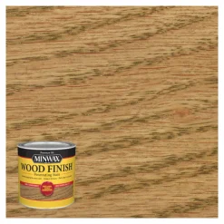 Minwax Wood Finish Semi-Transparent Weathered Oak Oil-Based Oil Wood Stain 0.5 Pt.