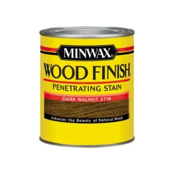 Minwax Wood Finish Semi-Transparent Dark Walnut Oil-Based Oil Stain 1 qt. (Pack of 4)