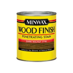 Minwax Wood Finish Semi-Transparent Dark Walnut Oil-Based Oil Stain 1 qt. (Pack of 4)