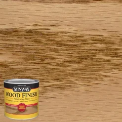 Minwax Wood Finish Semi-Transparent English Chestnut Oil-Based Oil Wood Stain 1 qt. (Pack of 4)