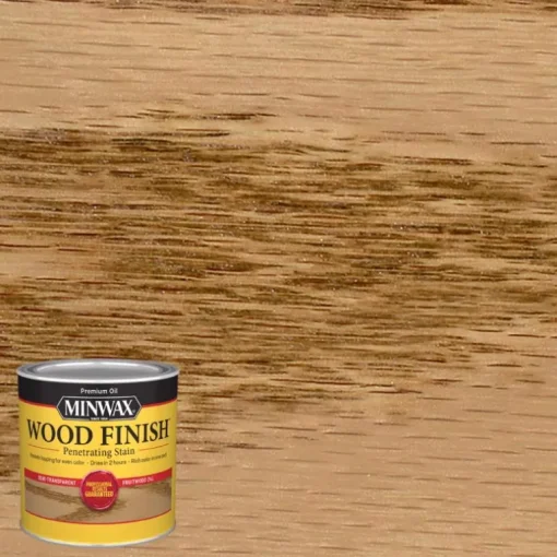 Minwax Wood Finish Semi-Transparent Fruitwood Oil-Based Wood Stain 0.5 Pt.