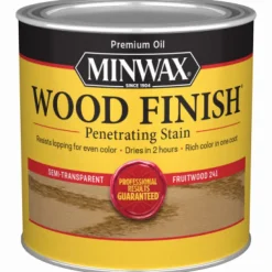 Minwax Wood Finish Semi-Transparent English Chestnut Oil-Based Oil Wood Stain 1 qt. (Pack of 4)