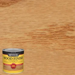 Minwax Wood Finish Semi-Transparent Golden Pecan Oil-Based Wood Stain 1/2 pt. (Pack of 4)