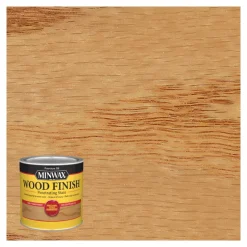 Minwax Wood Finish Semi-Transparent Golden Pecan Oil-Based Wood Stain 1/2 pt. (Pack of 4)