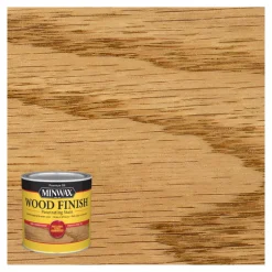 Minwax Wood Finish Semi-Transparent Ipswich Pine Oil-Based Wood Stain 0.5 pt. (Pack of 4)
