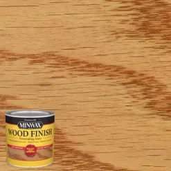 Minwax Wood Finish Semi-Transparent Provincial Oil-Based Wood Stain 0.5 pt. (Pack of 4)