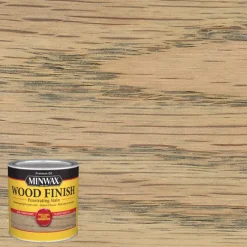 Minwax Wood Finish Semi-Transparent Classic Gray Oil-Based Oil Wood Stain 0.5 pt. (Pack of 4)