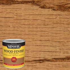 Minwax Wood Finish Semi-Transparent Red Chestnut Oil-Based Oil Wood Stain 1 qt. (Pack of 4)