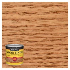Minwax Wood Finish Transparent Sedona Red Oil-Based Wood Stain 0.5 pt. (Pack of 4)