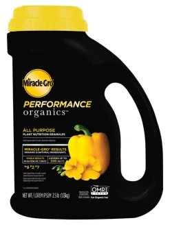 Miracle-Gro Performance Organics Organic Granules Plant Food 2.5 lb
