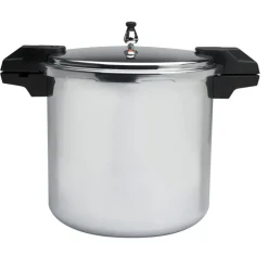 Mirro Polished Aluminum Pressure Cooker and Canner 22 qt