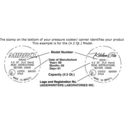 Mirro Polished Aluminum Pressure Cooker and Canner 22 qt