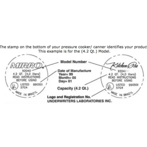 Mirro Polished Aluminum Pressure Cooker and Canner 22 qt