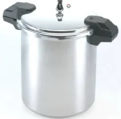 Mirro Polished Aluminum Pressure Cooker and Canner 22 qt
