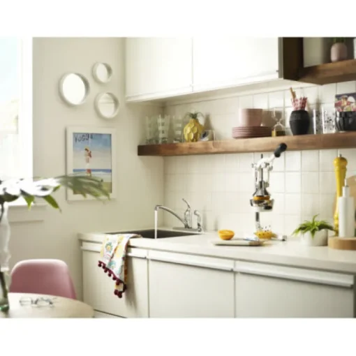 Moen Adler One Handle Chrome Kitchen Faucet Side Sprayer Included