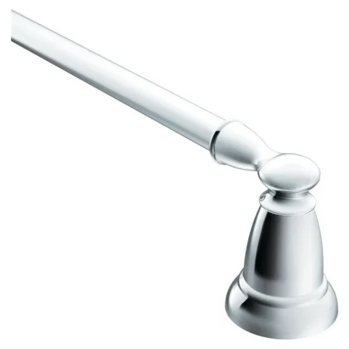 Moen Banbury Chrome Towel Bar 18 in. L Zinc