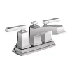 Moen Boardwalk Chrome Two-Handle Bathroom Sink Faucet 4 in.