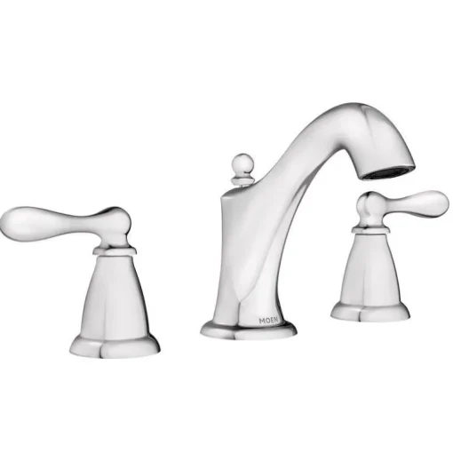Moen Caldwell Chrome Traditional Bathroom Faucet 8-16 in.