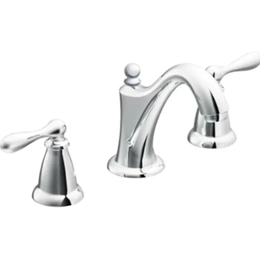 Moen Caldwell Chrome Traditional Bathroom Faucet 8-16 in.