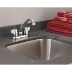Moen Chateau Two Handle Chrome Laundry Faucet