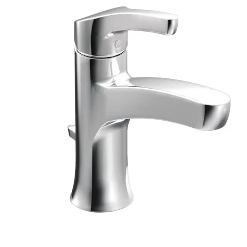 Moen Danika Chrome Contemporary Bathroom Faucet 4 in.