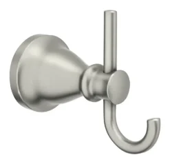 Moen Hilliard 2 in. W X 2.34 in. L Brushed Nickel Robe Hook