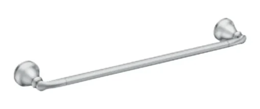 Moen Hilliard Brushed Nickel Towel Bar 24 in. L Metal
