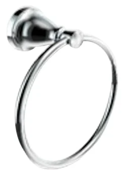 Moen Hilliard Chrome Towel Ring Metal
