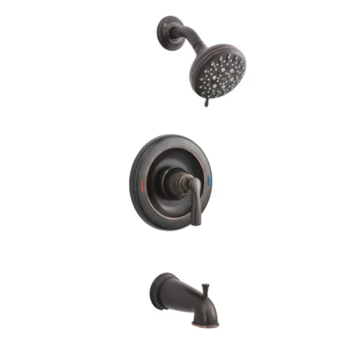 Moen HIlliard 1-Handle Bronze Tub and Shower Faucet