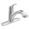 Moen Renzo One Handle Stainless Steel Pull-Out Kitchen Faucet