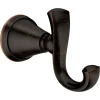 Moen Tiffin 2-5/8 in. L Mediterranean Bronze Robe Hook