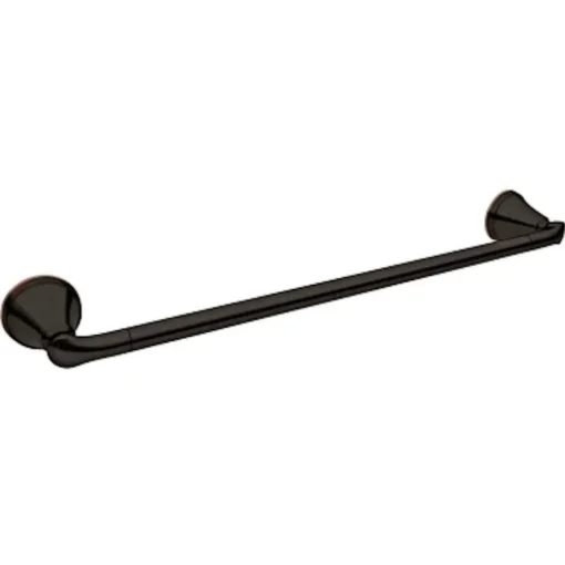 Moen Tiffin Mediterranean Bronze Towel Bar 18 in. L Metal