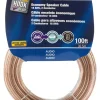 Monster Just Hook It Up 100 ft. L Speaker Cable AWG