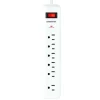 Monster Just Power It Up 4 ft. L 6 outlets Surge Protector White 1080 J