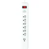 Monster Just Power It Up 6 ft. L 7 outlets Surge Protector White 1080 J