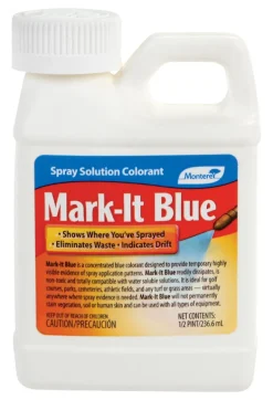 Monterey Mark-It Blue Lawn and Weed Control Concentrate 1/2 pt