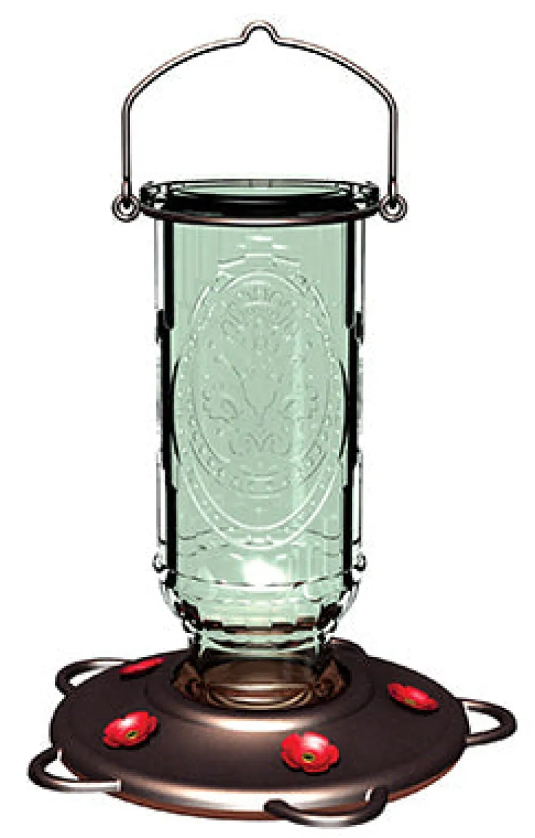 More Birds 39 8 X 8.98 Vintage Hummingbird Feeder (Pack Of 4)