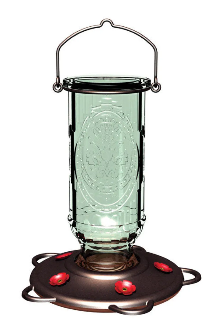 More Birds 39 8 X 8.98 Vintage Hummingbird Feeder (Pack Of 4)