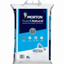 Morton Pure And Natural Water Softener Salt Crystal 40 lb