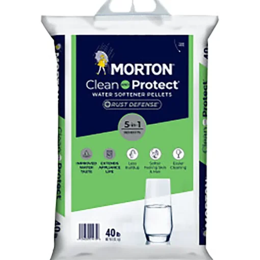 Morton Rust Remover Water Softener Salt Pellets 40 lb